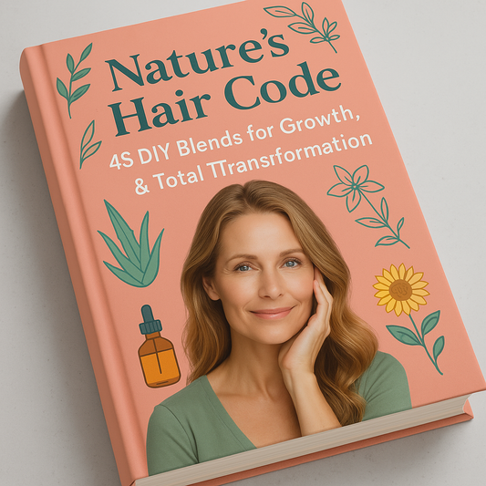Nature’s Hair Code: 45 DIY Blends for Growth, Moisture & Total Transformation
